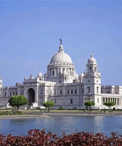 Victoria Memorial Kolkata paint by numbers