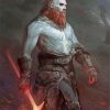 Vikings Odin paint by number