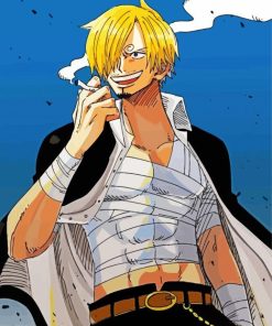 Vinsmoke Sanji Illustration paint by numbers