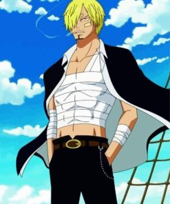 Vinsmoke Sanji paint by numbers