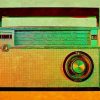 Vintage Radio paint by numbers