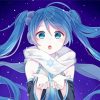 Vocaloid Hatsune Miku paint by number