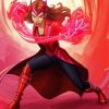 Wanda Maximoff paint by numbers