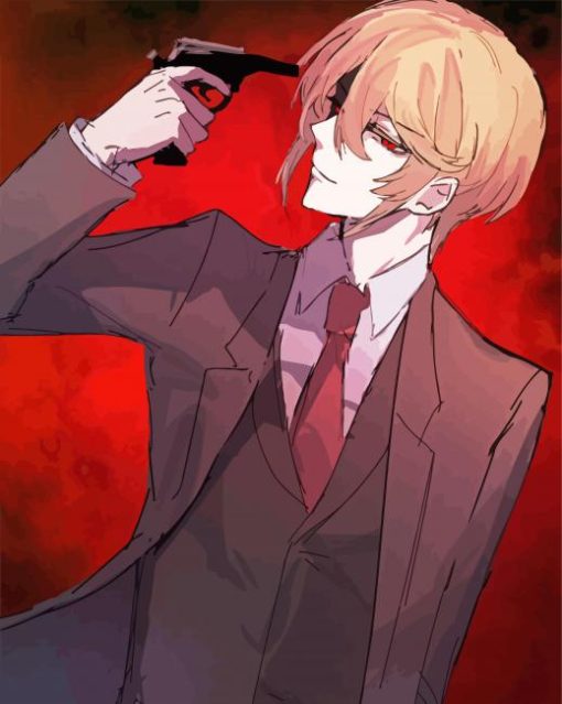 William James Moriarty Anime paint by number