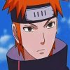 Yahiko Face paint by number