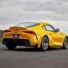 Yellow Toyota Supra Car paint by number