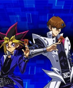 Yu Gi Oh And Seto Kaiba Character paint by number