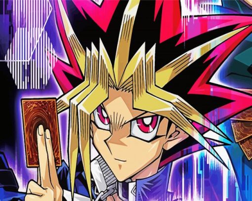 Yu Gi Oh Anime Manga paint by numbers