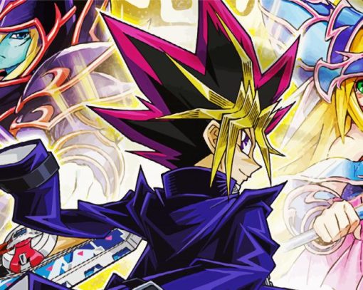 Yu Gi Oh Anime paint by number