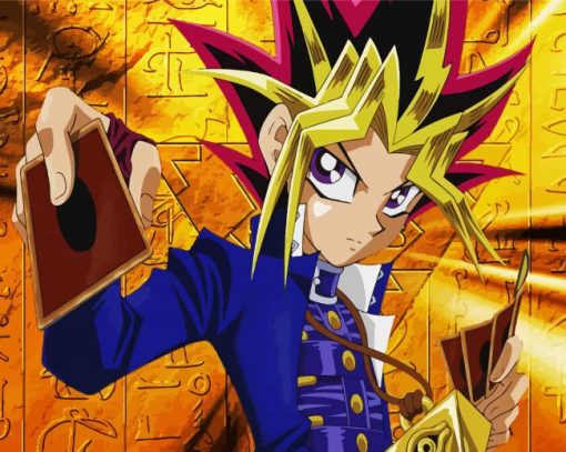 Yu gi Oh Card paint by numbers