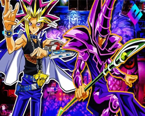 Yu Gi Oh Manga Anime paint by number