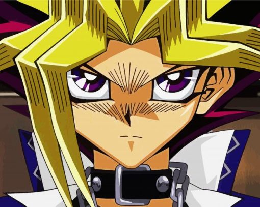 Yugi Character paint by numbers