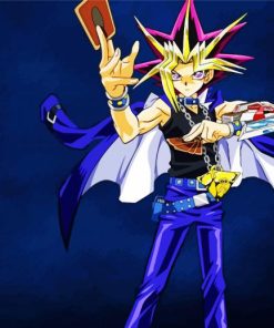 Yu Gi Mutou paint by numbers