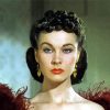 Actress Vivien Leigh paint by numbers