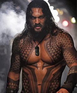 Aesthetic Aquaman Movie paint by number