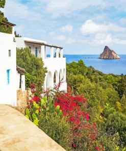 Aesthetic Panarea Sicilia paint by numbers