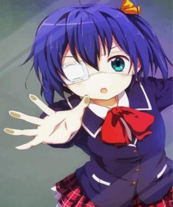 Aesthetic Rikka Takanashi paint by number