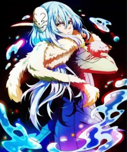 Aesthetic Rimuru Tempest Anime paint by numbers