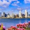 Aesthetic San Diego Skyline Viewpoint Coronado paint by number