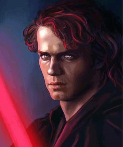 Aesthetic Skywalker paint by number