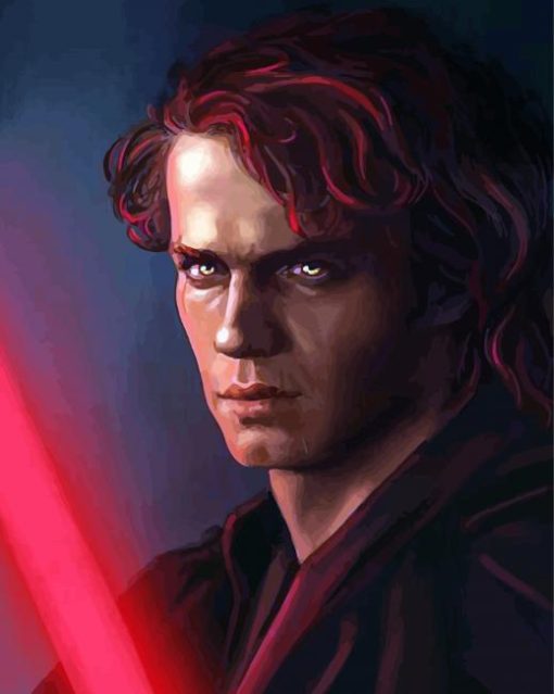 Aesthetic Skywalker paint by number