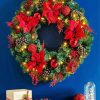 Aesthetic Christmas Wreath paint by numbers