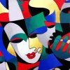 Aesthetic Cubism Faces paint by number