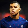 Aesthetic Footballer Kylian Mbappe paint by numbers