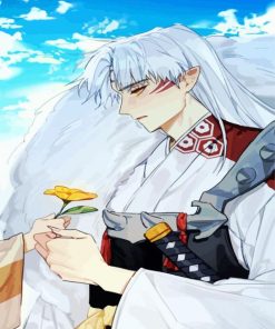 Aesthetic Sesshomaru InuYasha Anime paint by number