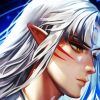 Aesthetic Sesshomaru paint by number