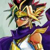 Anime Yugi paint by number