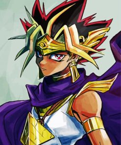 Anime Yugi paint by number