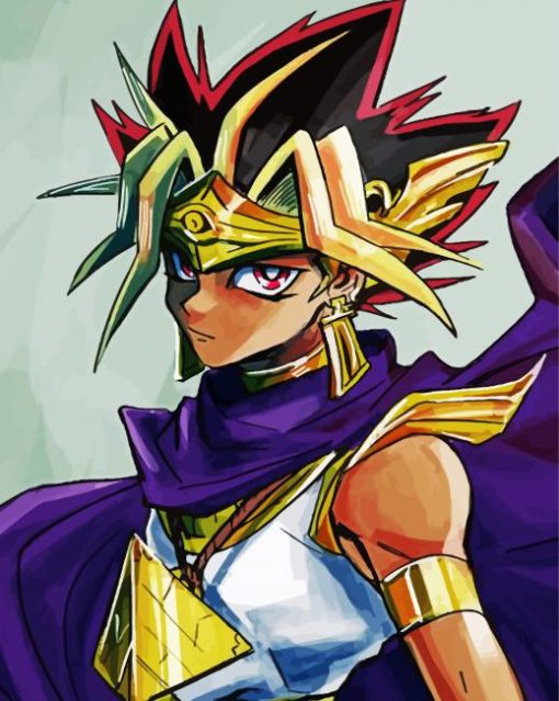 Anime Yugi paint by number