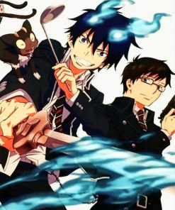 Anime Blue Exorcist paint by number