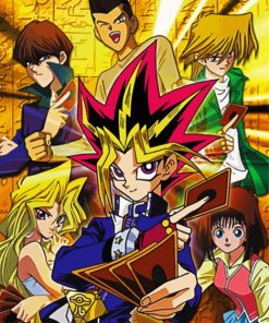 Anime Character Yu Gi Oh paint by numbers