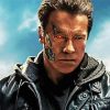 Arnold Schwarzenegger The Terminator paint by number