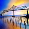 Astoria Bridge paint by numbers