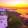 Beacon In Alderney Beach paint by number