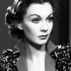 Black And White Vivien Leigh paint by numbers