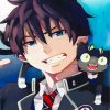 Blue Exorcist Rin Okumura paint by number