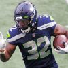 Chris Carson Seahawks Player paint by number