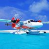 Cool Aesthetic Seaplane paint by numbers