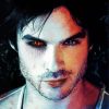 Damon Salvatore Vampir paint by numbers