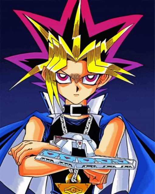 Dark Yugi paint by number