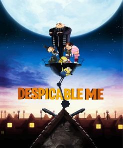 Despicable Me Poster paint by number