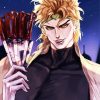 Dio Brando Vampire paint by number