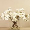 Dogwood Glass Vase paint by numbers