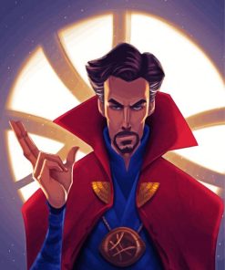 Dr Strange paint by numbers