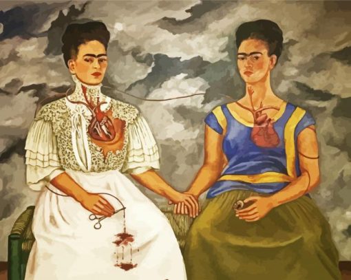 Frida Kahlo paint by number