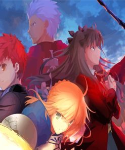 Game Fate Stay Night paint by numbers